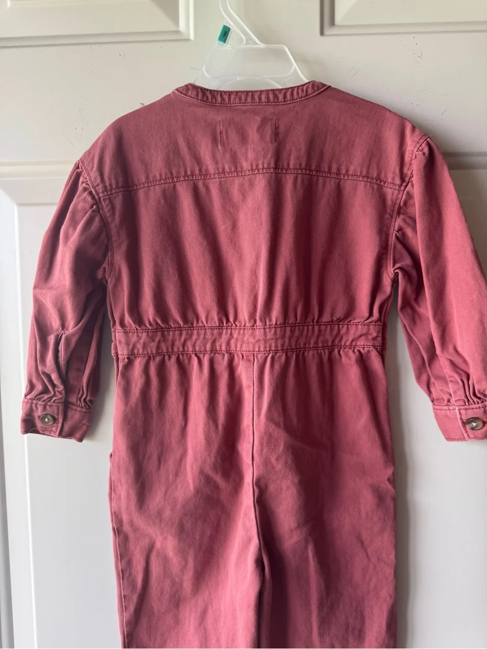 Old Navy Girls' Dusty Rose Utility Jumpsuit
